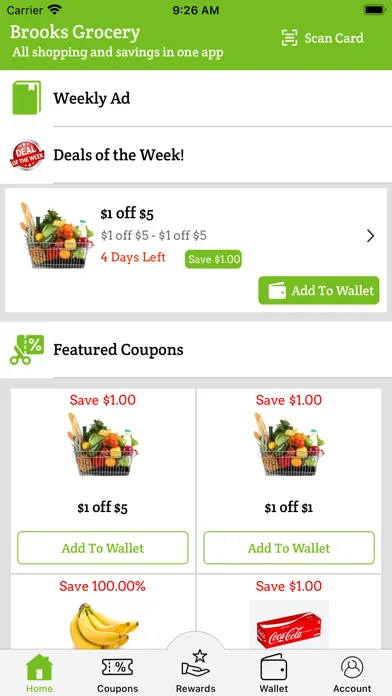 Brooks Grocery Rewards स्क्रीनशॉट