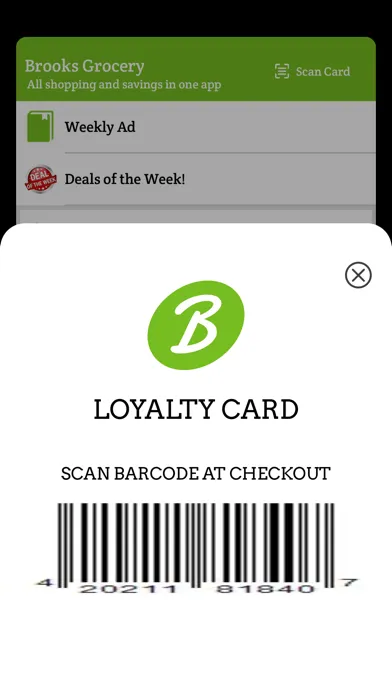 Brooks Grocery Rewards स्क्रीनशॉट