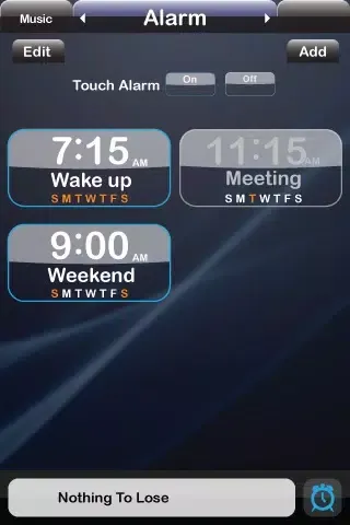 Brookstone Flip Alarm Clock Screenshots