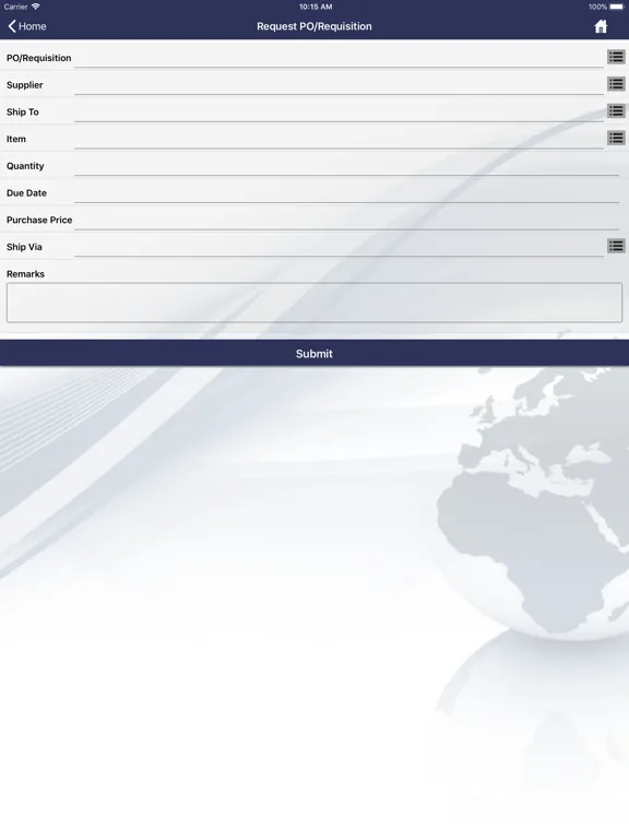 Screenshot di Purchasing Desk 4 iPad 