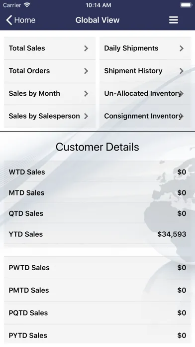 Sales Desk 6 스크린샷
