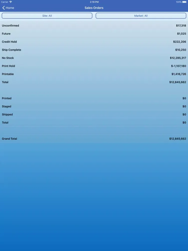 Capturas de tela do General Bearing 2 iPad 