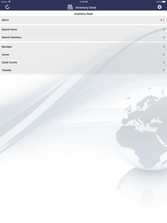 Скриншоты Inventory Desk 6 iPad 