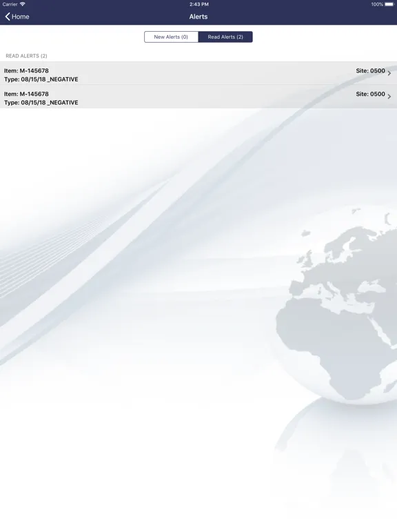 Скриншоты Inventory Desk 6 iPad 