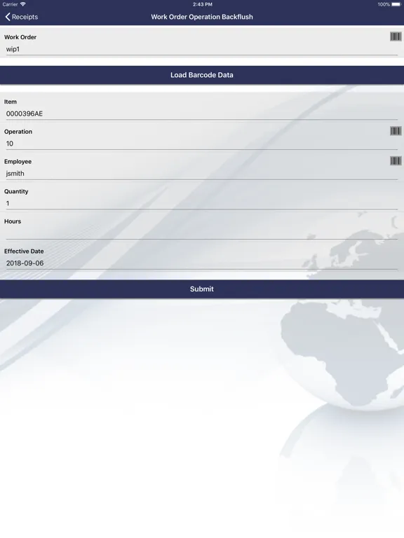 Скриншоты Inventory Desk 6 iPad 