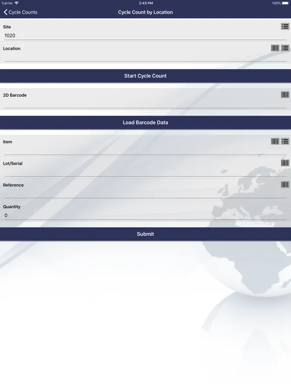 Скриншоты Inventory Desk 6 iPad 