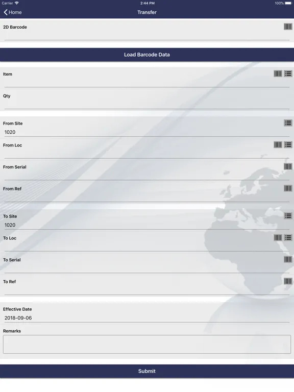 Скриншоты Inventory Desk 6 iPad 
