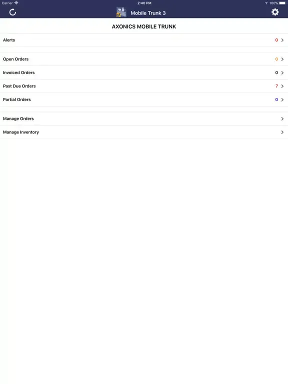 Zrzuty ekranu Mobile Trunk 3 iPad 