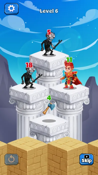Zrzuty ekranu Hero Stack Tower Wars