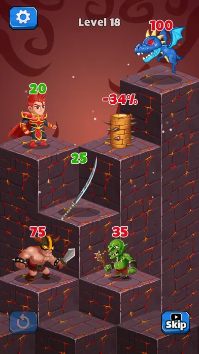 Zrzuty ekranu Hero Stack Tower Wars