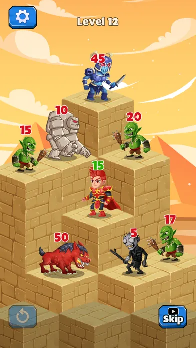 Zrzuty ekranu Hero Stack Tower Wars