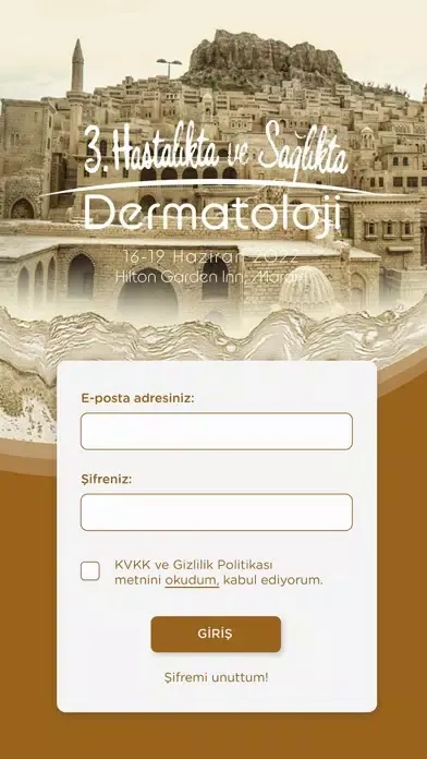 ภาพหน้าจอของ Dermatoloji Kongresi 2022