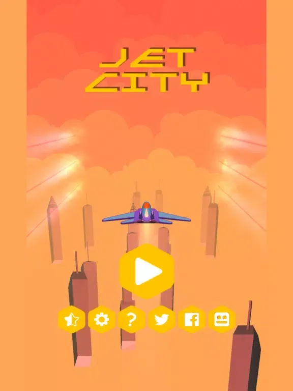Скриншоты Jet City - Arcade 3D Flying Adventure iPad 