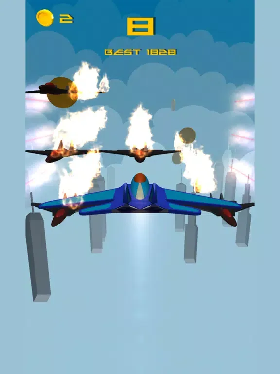 Скриншоты Jet City - Arcade 3D Flying Adventure iPad 