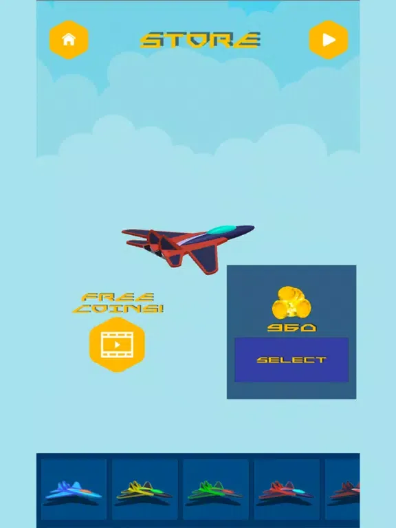 Скриншоты Jet City - Arcade 3D Flying Adventure iPad 
