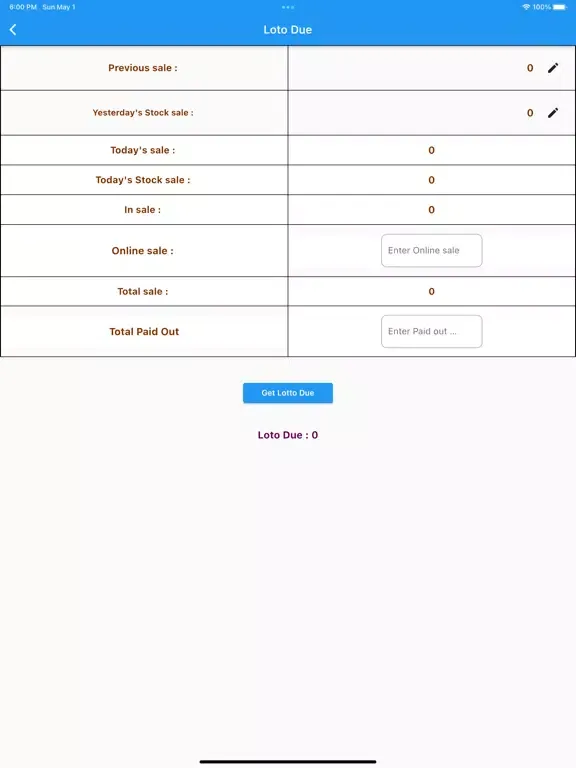 Loto-Managers iPad 應用截圖