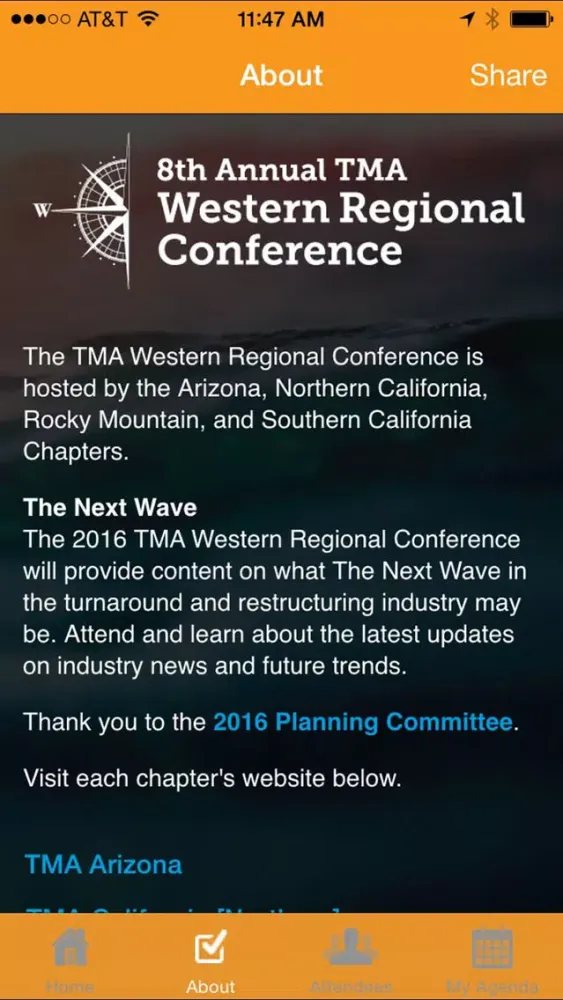TMA Western Regional स्क्रीनशॉट