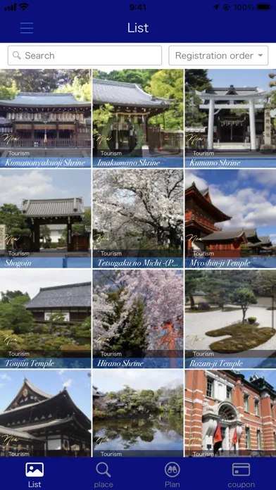 Capturas de tela do We love Kyoto