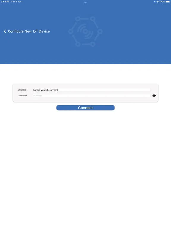 IoT Connect Tools iPad  Screenshots
