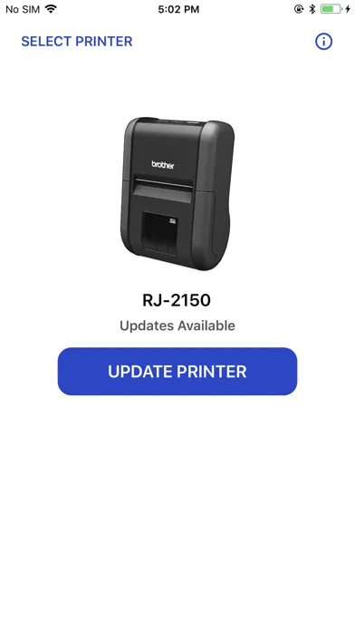 Ảnh chụp màn hình của Brother Mobile Deploy