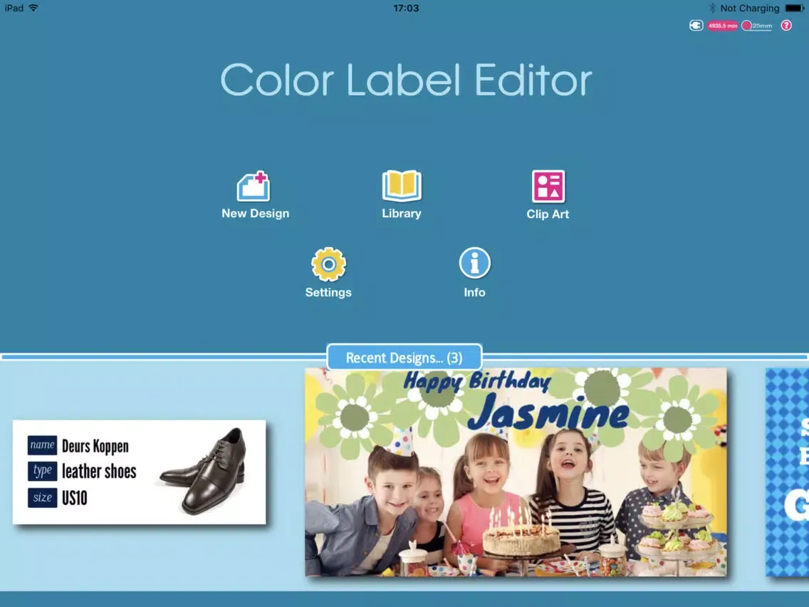 Capturas de pantalla de Color Label Editor for iPad iPad 