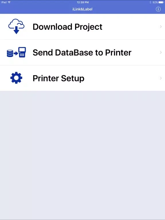 Screenshot di Brother iLink&Label iPad 