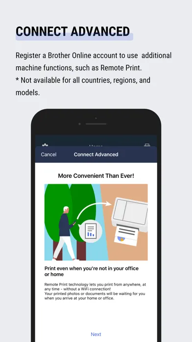 Brother Mobile Connect স্ক্রিনশট