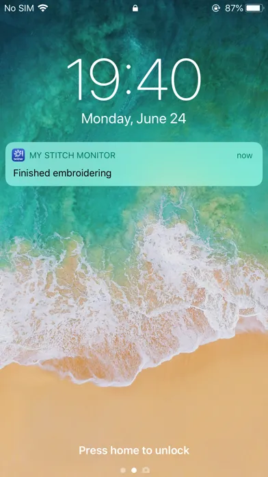 Brother My Stitch Monitor 스크린샷