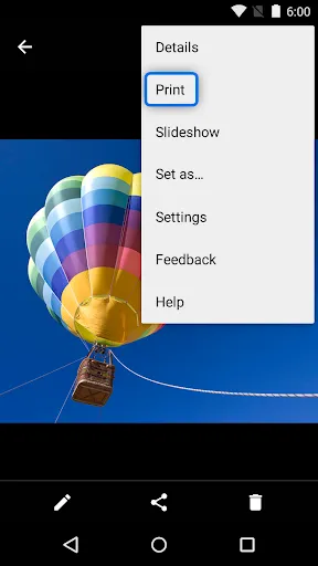Tangkapan layar Brother Print Service Plugin