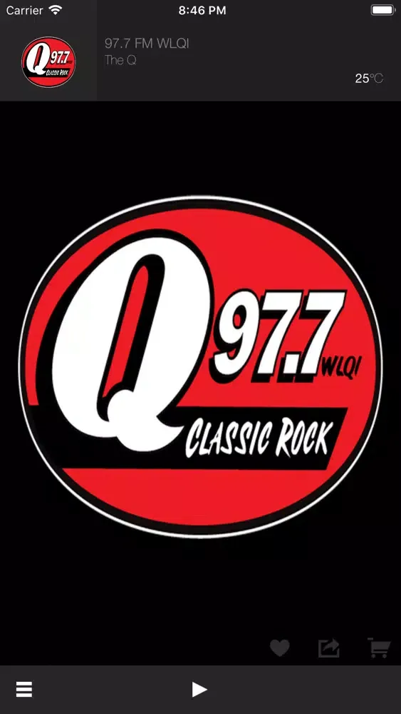 Captures d'écran de WLQI 977 FM, THEQ