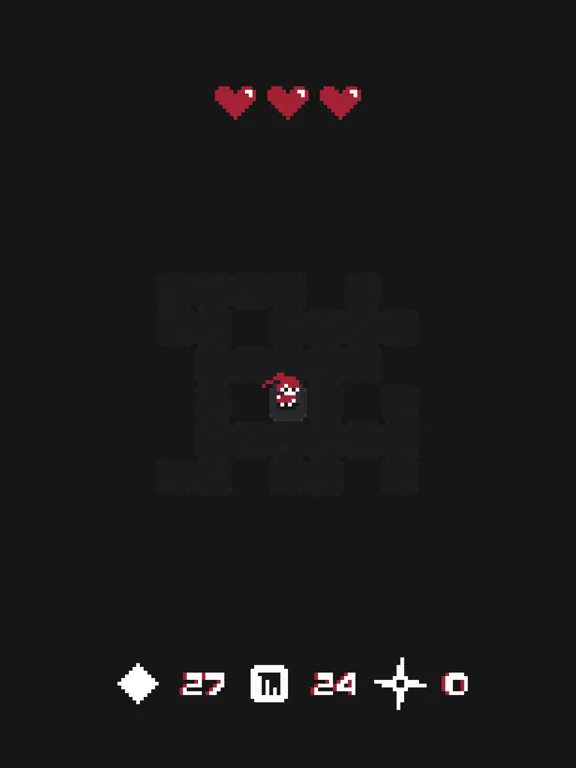 Red Hearts - Tiny Dungeon Crawler iPad  سکرین شاٹس