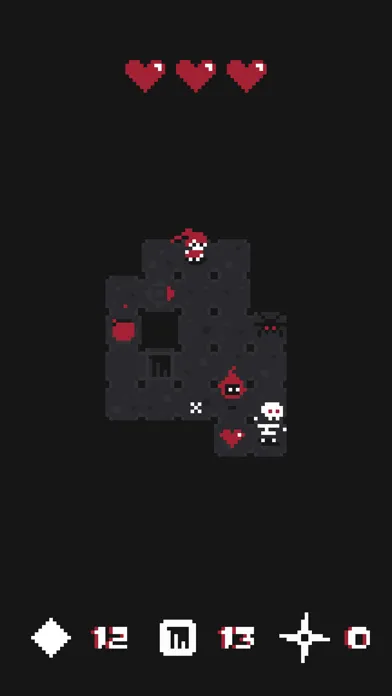 Red Hearts - Tiny Dungeon Crawler سکرین شاٹس