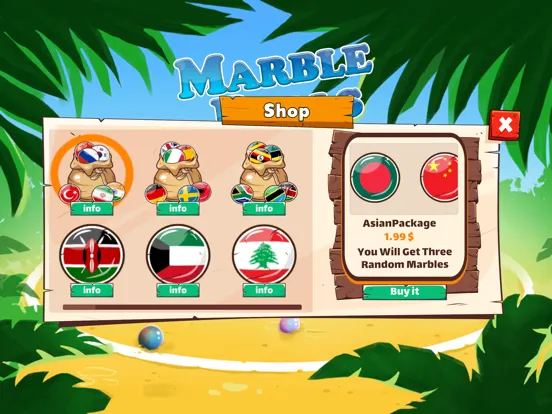 Capturas de tela do Marble balls: Multiplayer iPad 