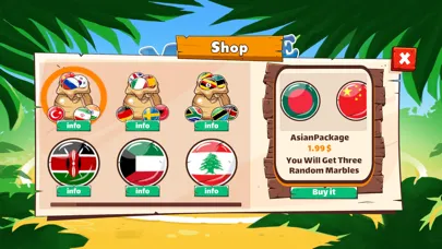 Capturas de tela do Marble balls: Multiplayer