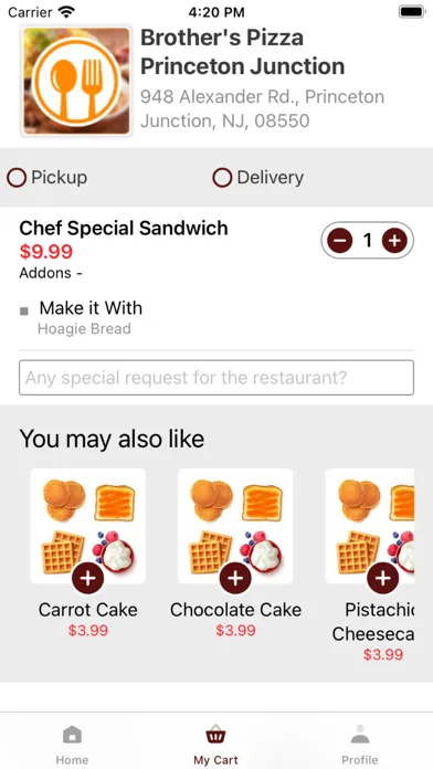 Brother's Pizza - Restaurant Screenshots