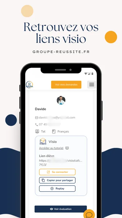 Groupe Réussite: Cours & Stage Screenshots