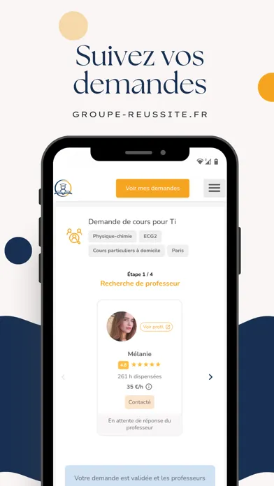 Groupe Réussite: Cours & Stage Screenshots