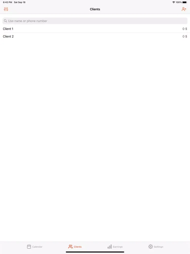 EasyPlan - Clients and Revenue iPad  سکرین شاٹس