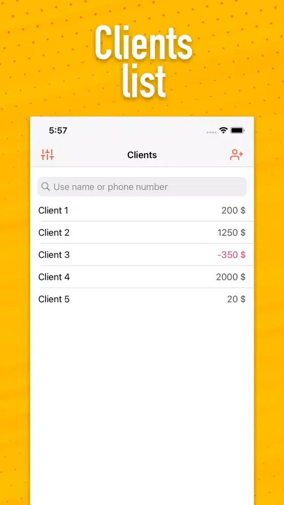 EasyPlan - Clients and Revenue سکرین شاٹس