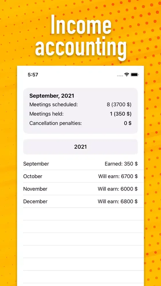 EasyPlan - Clients and Revenue سکرین شاٹس