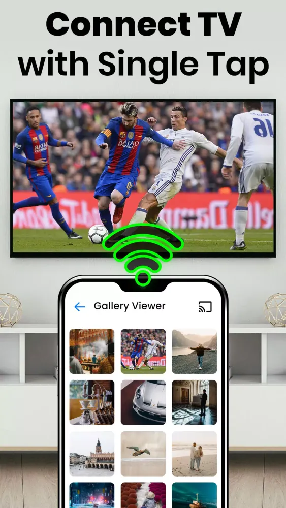 Capturas de pantalla de Screen Mirroring
