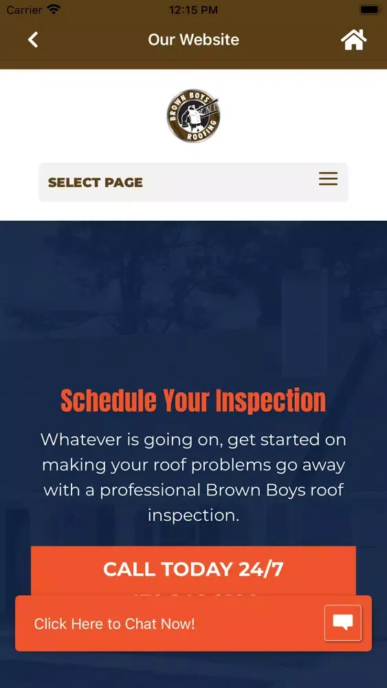Brown Boys Roofing Screenshots