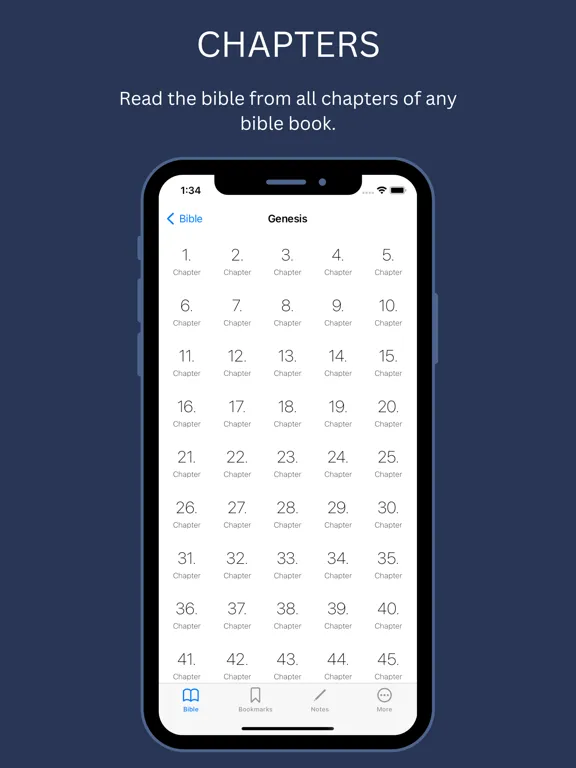 Holy Bible KJV Offline iPad  سکرین شاٹس