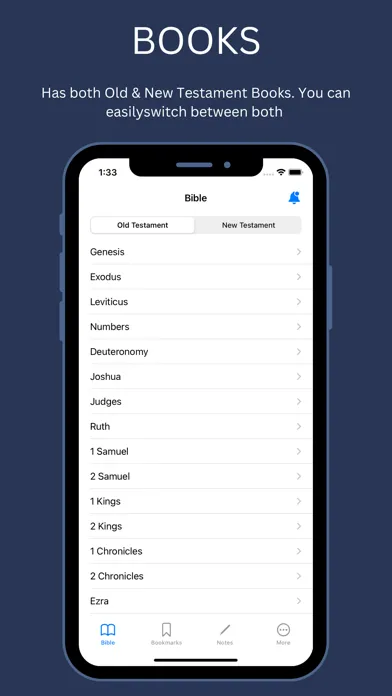 Holy Bible KJV Offline سکرین شاٹس