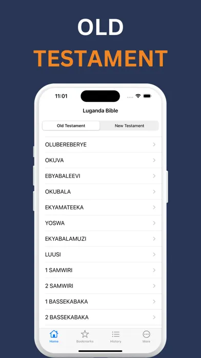 Capturas de pantalla de Baibuli y'Oluganda | Luganda
