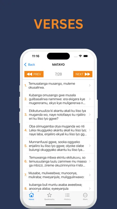 Capturas de pantalla de Baibuli y'Oluganda | Luganda