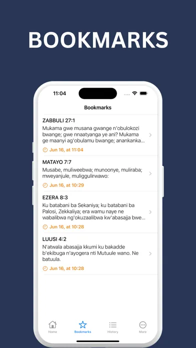 Capturas de pantalla de Baibuli y'Oluganda | Luganda