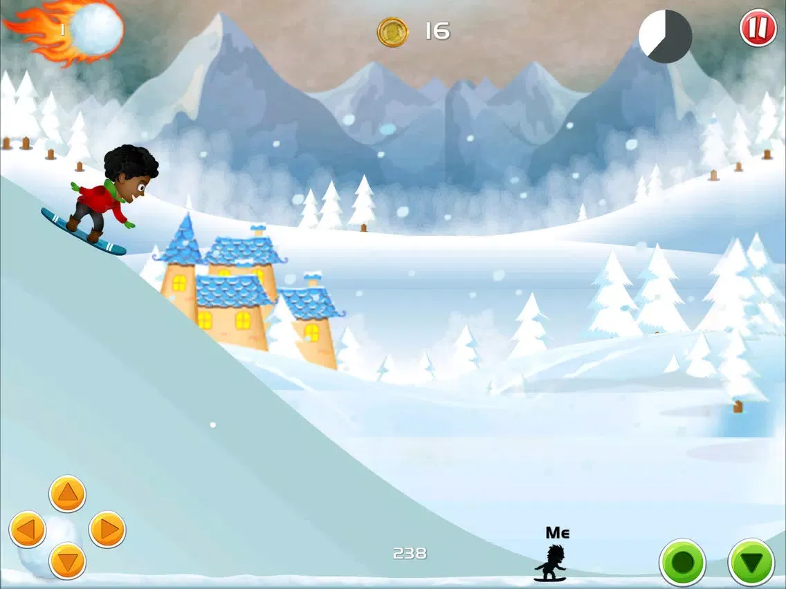 Screenshot di Bro-Ski iPad 