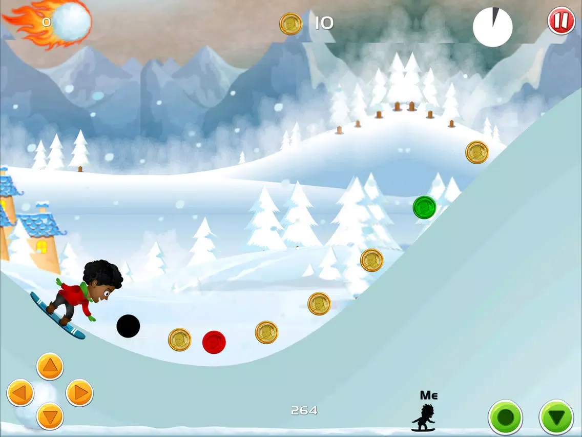 Screenshot di Bro-Ski iPad 