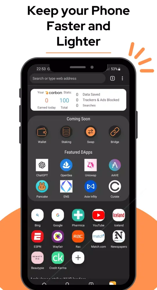 Carbon: Super Fast Browser Screenshots